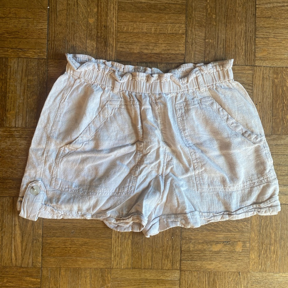 Time and Tru High Waist Khaki Shorts
